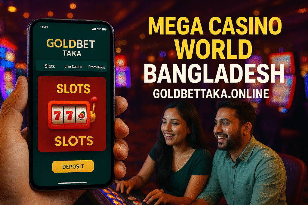 Mega Casino World Bangladesh – Discover the Free Online Casino Revolution with GoldBet Taka 1 Mega Casino World Bangladesh